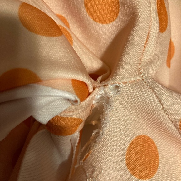 ASOS Curve Size 16 Polka Dot Dress - Picture 6 of 6